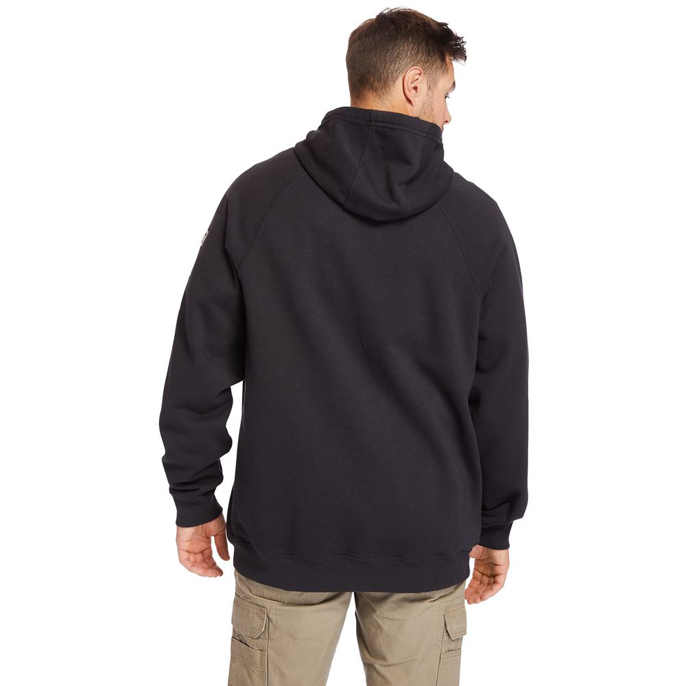 Timberland Mens Sweatshirts PRO® Big & Tall Hood Honcho Sport Hoodie - Black - India PZ6315984